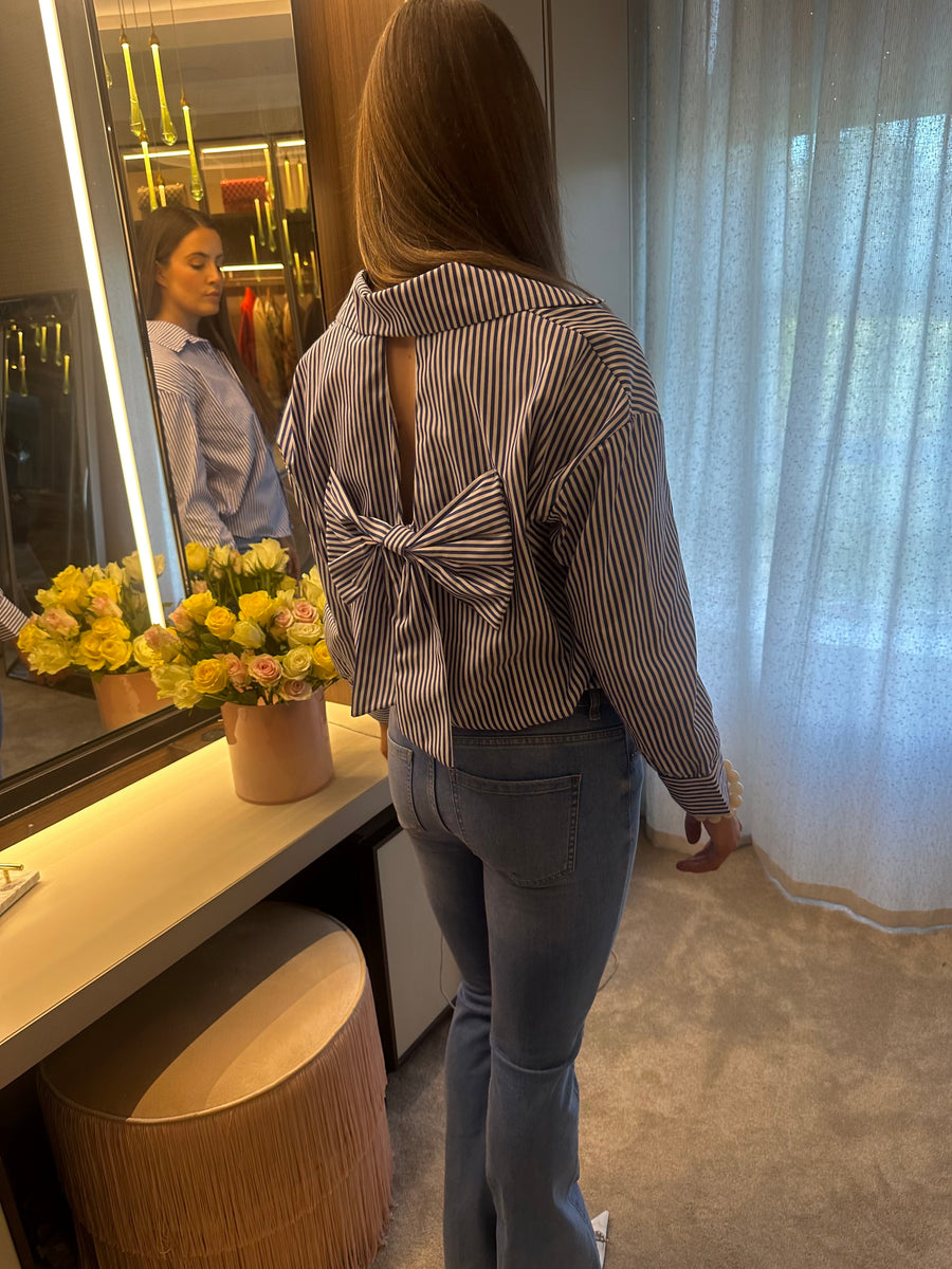 Martha bow shirt