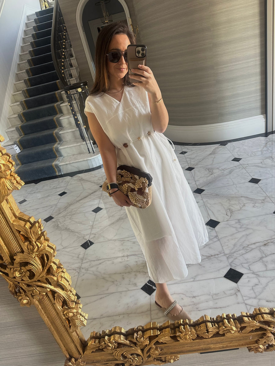 St Tropez White dress