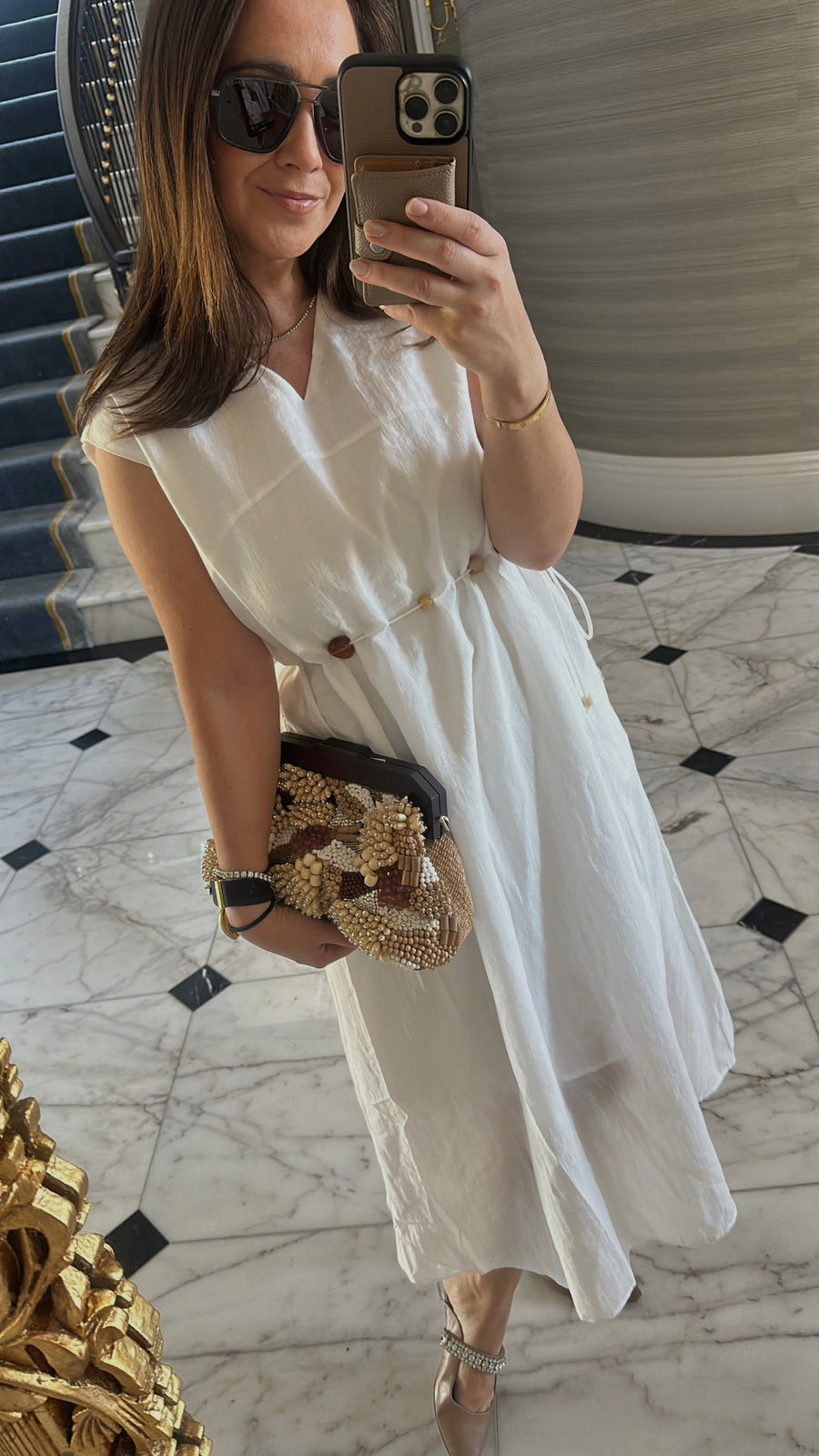 St Tropez White dress