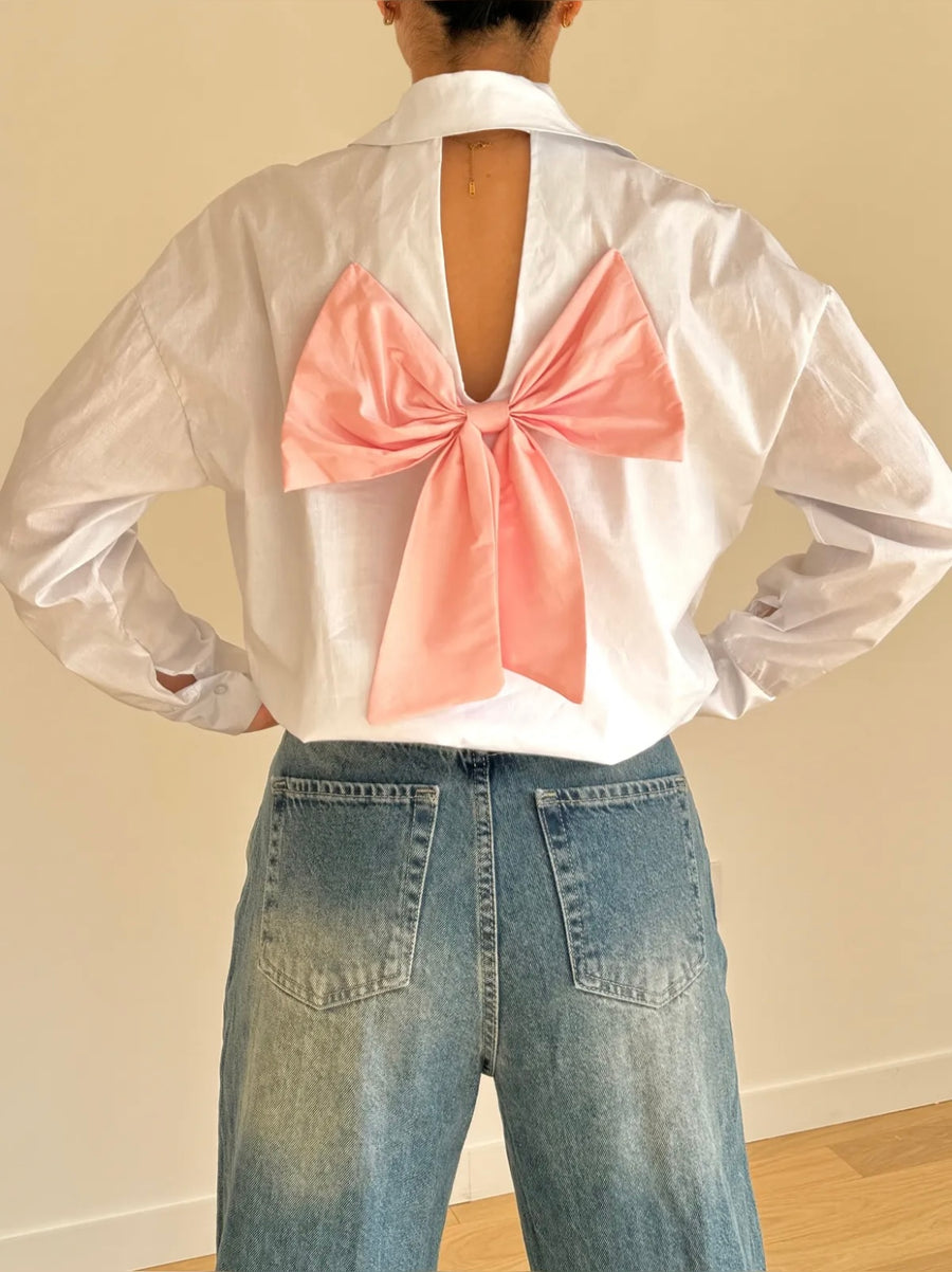 Martha bow shirt