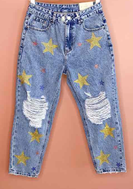 Star Mom Jeans