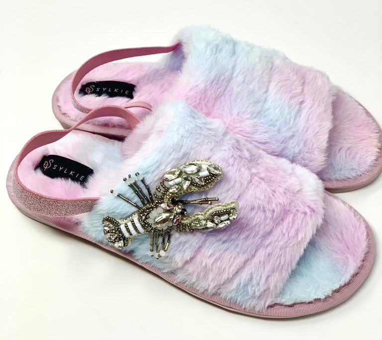 Jenny Purple/ Blue Slipper