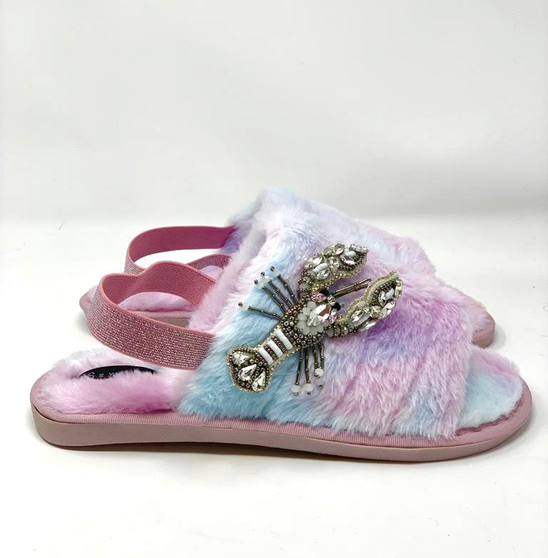 Jenny Purple/ Blue Slipper