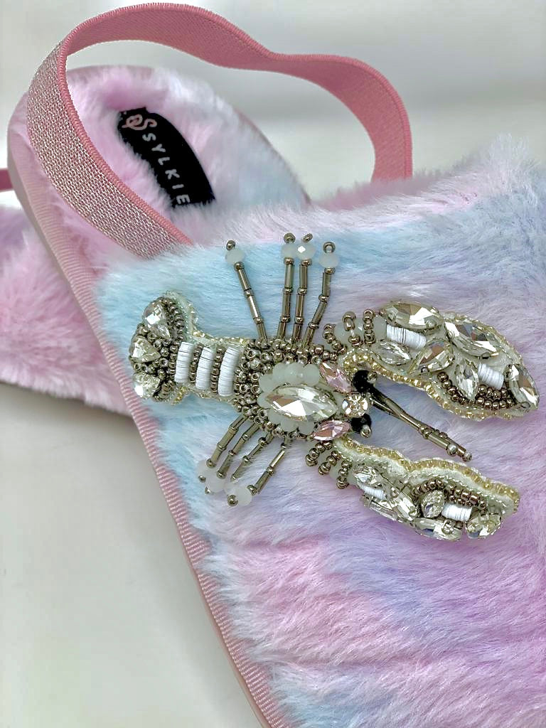 Jenny Purple/ Blue Slipper